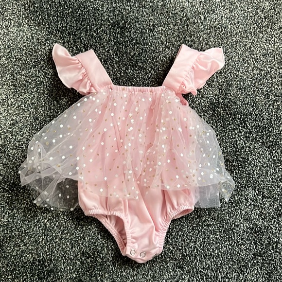 Baileys Blossoms Dixie Dress Romper - Picture 1 of 4